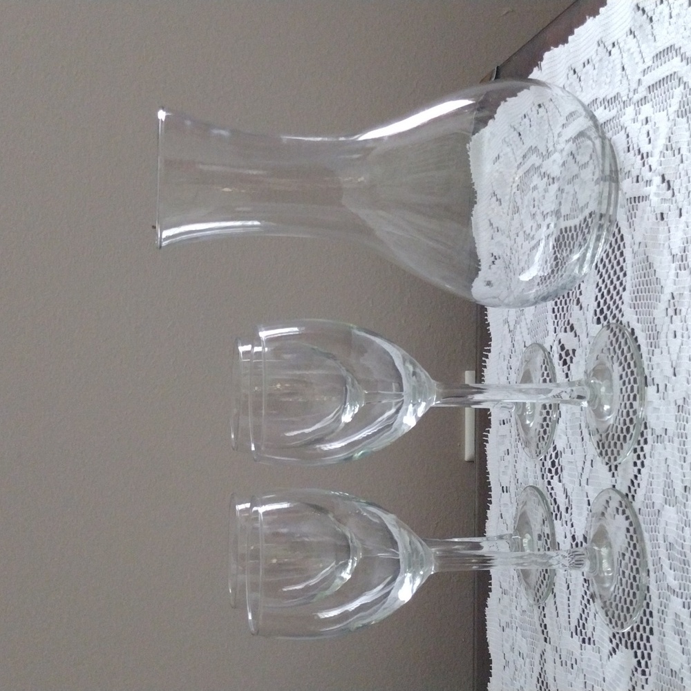 Wine Decanter and glasses